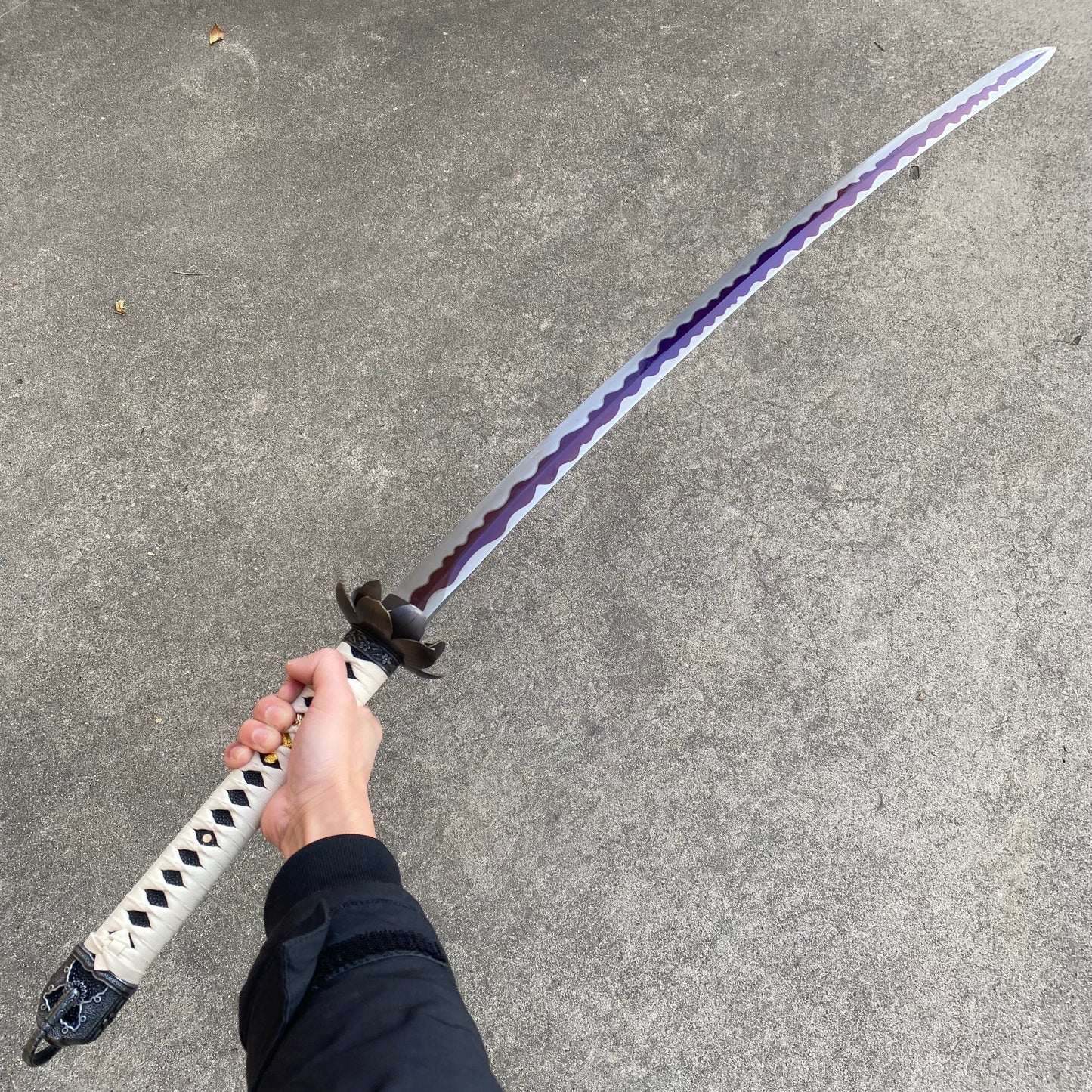 IRL Game Katana Black Mortal Blade Unsharpend USA Stock