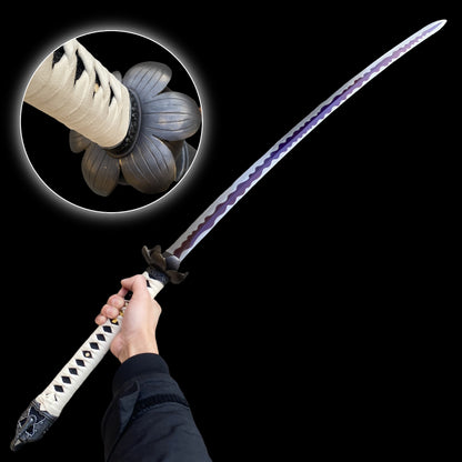 IRL Game Katana Black Mortal Blade Unsharpend USA Stock