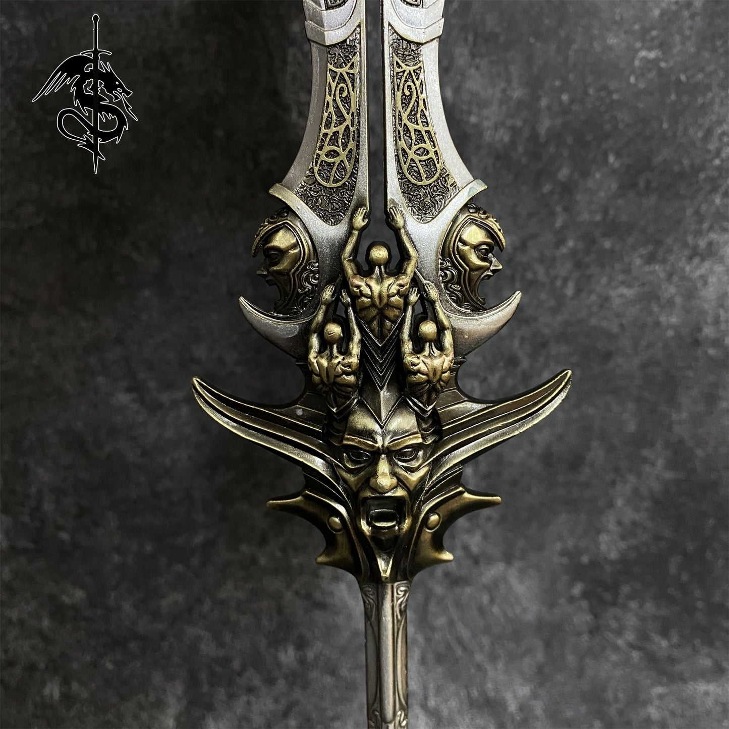 Silver Blade Of Olympus Metal Replica