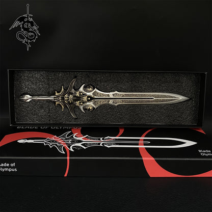 Silver Blade Of Olympus Metal Replica