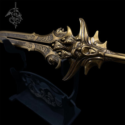 GOW Golden Blade Of Olympus 11.8'' Metal Replica