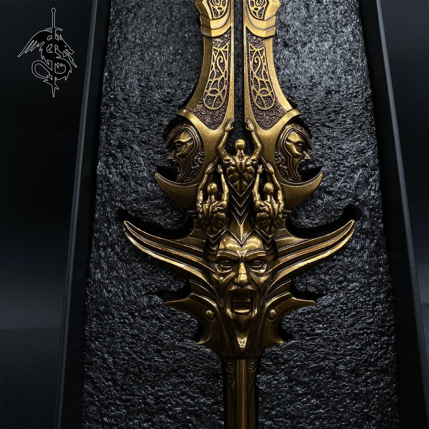 GOW Golden Blade Of Olympus 11.8'' Metal Replica