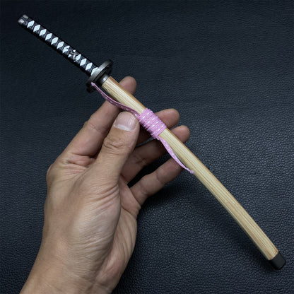 GOT Jin Sakai's Blade of the Immortal & Island Keeper Katana Metal Miniature