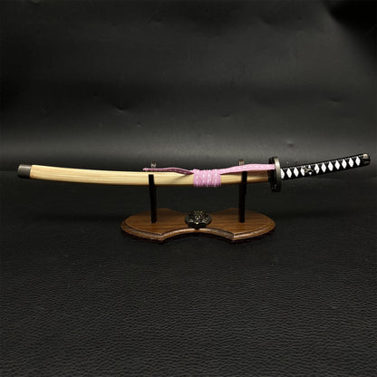 GOT Jin Sakai's Blade of the Immortal & Island Keeper Katana Metal Miniature