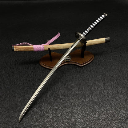 GOT Jin Sakai's Blade of the Immortal & Island Keeper Katana Metal Miniature