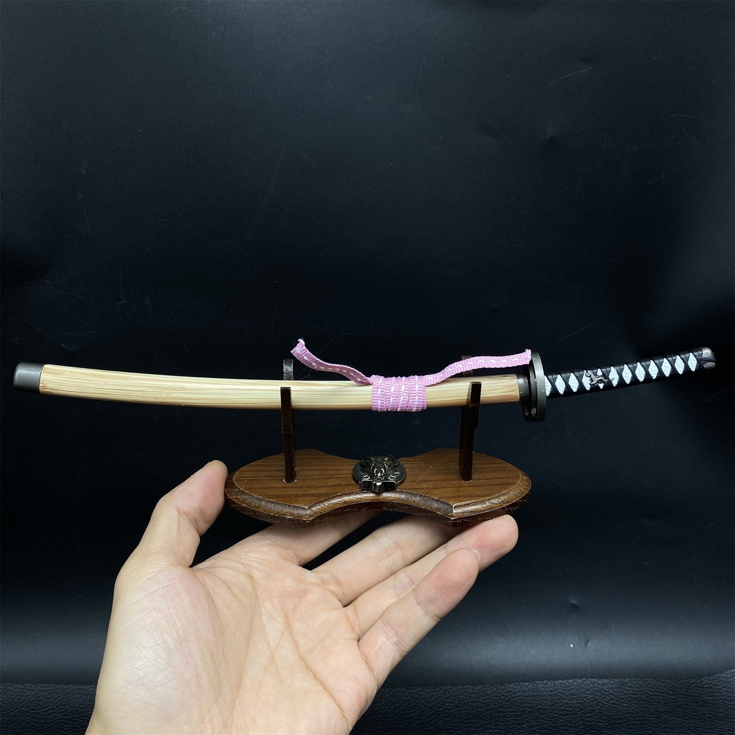 GOT Jin Sakai's Blade of the Immortal & Island Keeper Katana Metal Miniature