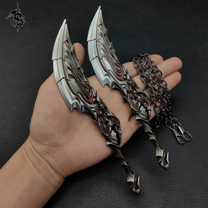 Metal Blades of Primordia Weapons A Pair