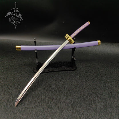 Classical Japanese Anime Katana Metal Tiny Katana