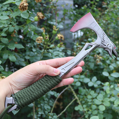 Metal Bloodhound Heirloom Raven Bite Axe Blunt Blade Replica 30CM/11.8"