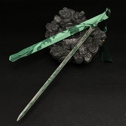Fairy Sword 7 Game Peripherals Blue Sea Sword Metal Replica