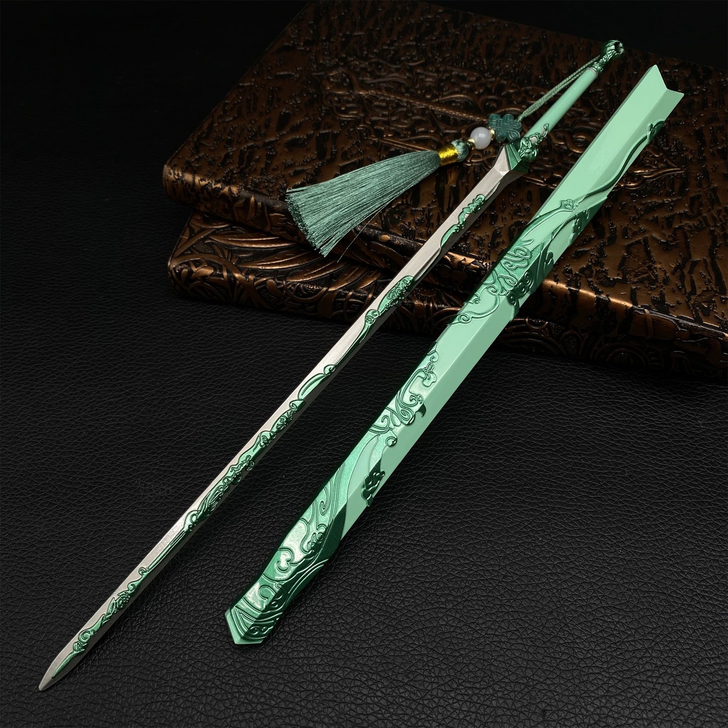 Fairy Sword 7 Game Peripherals Blue Sea Sword Metal Replica