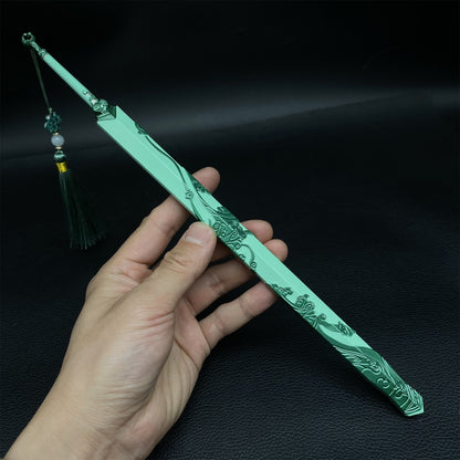 Fairy Sword 7 Game Peripherals Blue Sea Sword Metal Replica