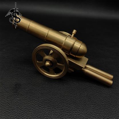 Brass Cannon Miniature Smoothbore Toy Cannon