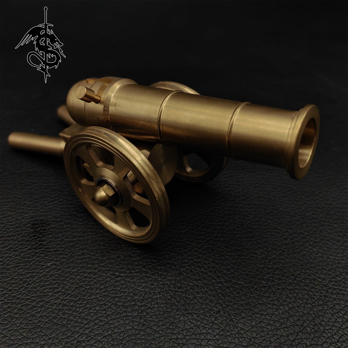 Brass Cannon Miniature Smoothbore Toy Cannon