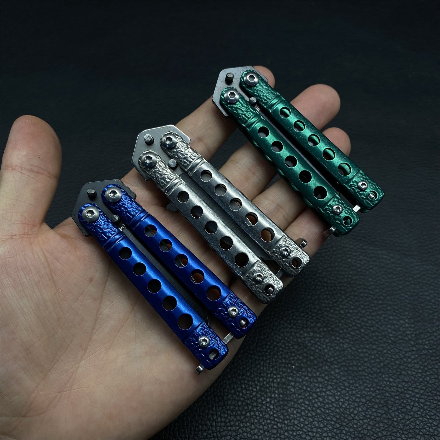 High-End Steel Mini Butterfly Knife Creative EDC Tool Knife 8CM/3.2"