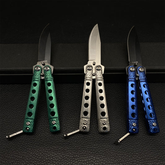 High-End Steel Mini Butterfly Knife Creative EDC Tool Knife 8CM/3.2"