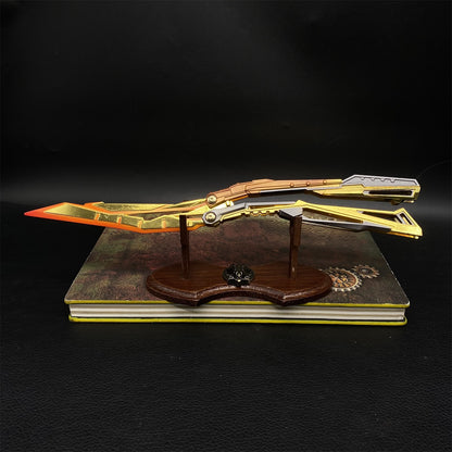 Blazing Light Butterfly Knife Fan Metal Replica