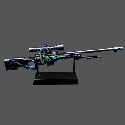 Metal AWP Atheris Mini Model Game Fan Art For Display