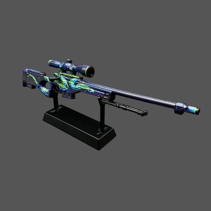 Metal AWP Atheris Mini Model Game Fan Art For Display