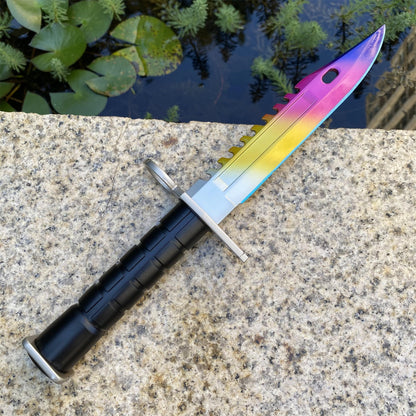 33CM/13" CS2 1:1 Scale Zinc Alloy M9 Bayonet Replica-Blunt Blade Prop