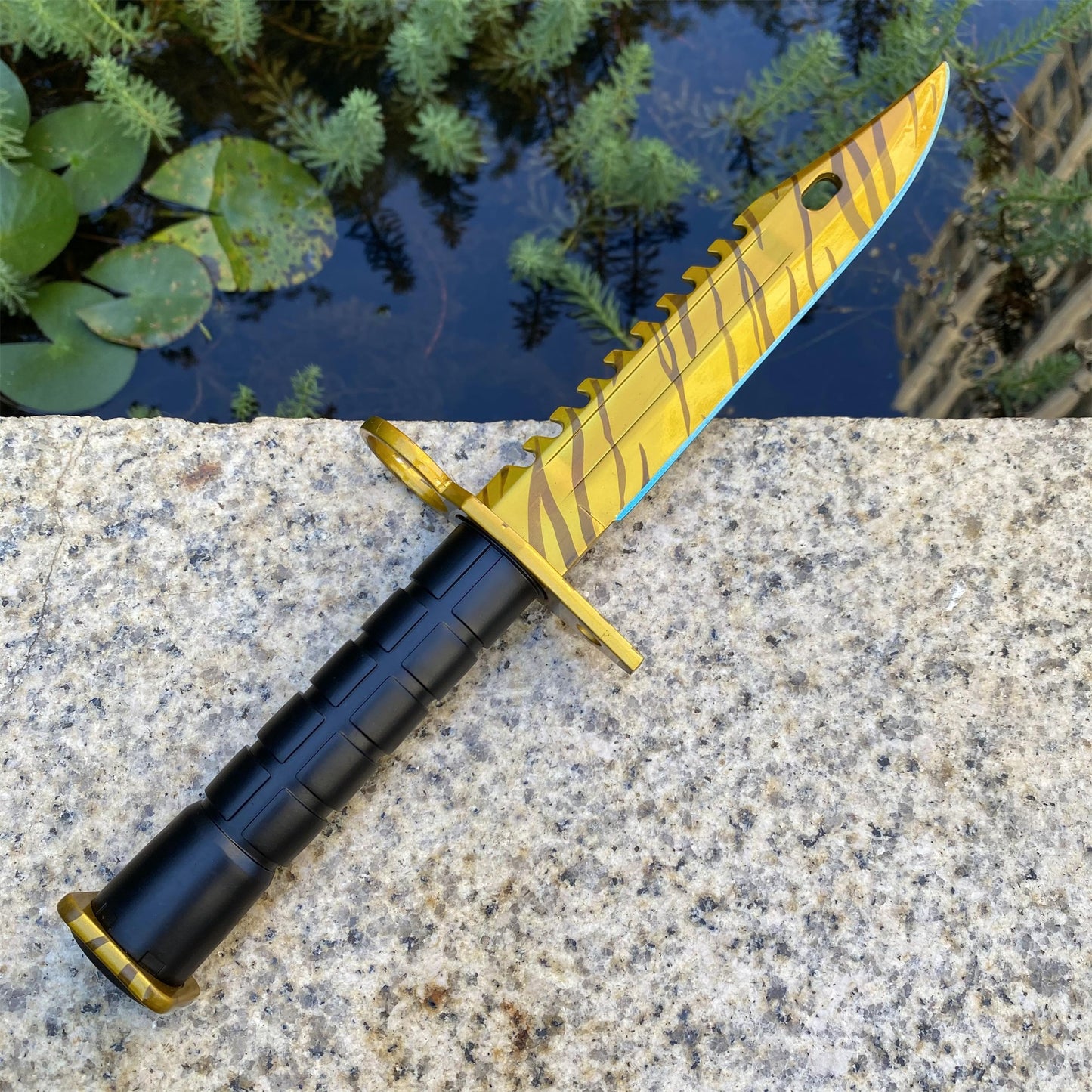 33CM/13" CS2 1:1 Scale Zinc Alloy M9 Bayonet Replica-Blunt Blade Prop