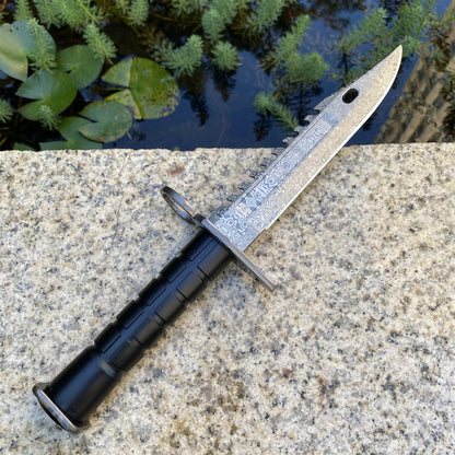 33CM/13" CS2 1:1 Scale Zinc Alloy M9 Bayonet Replica-Blunt Blade Prop