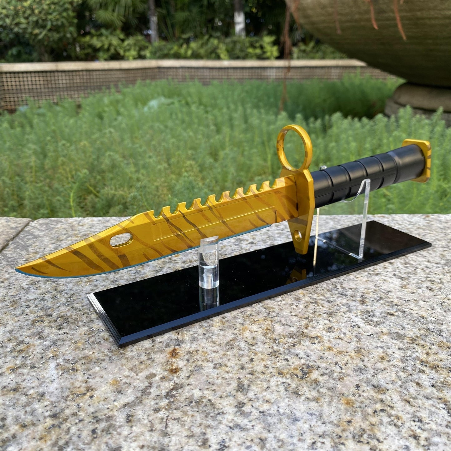 33CM/13" CS2 1:1 Scale Zinc Alloy M9 Bayonet Replica-Blunt Blade Prop