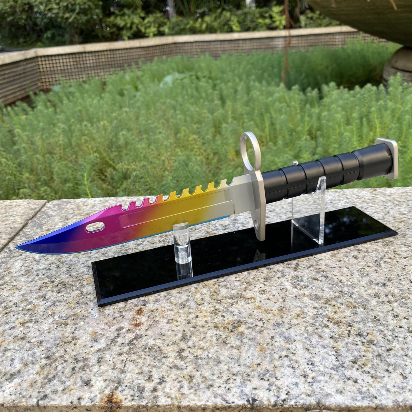 33CM/13" CS2 1:1 Scale Zinc Alloy M9 Bayonet Replica-Blunt Blade Prop
