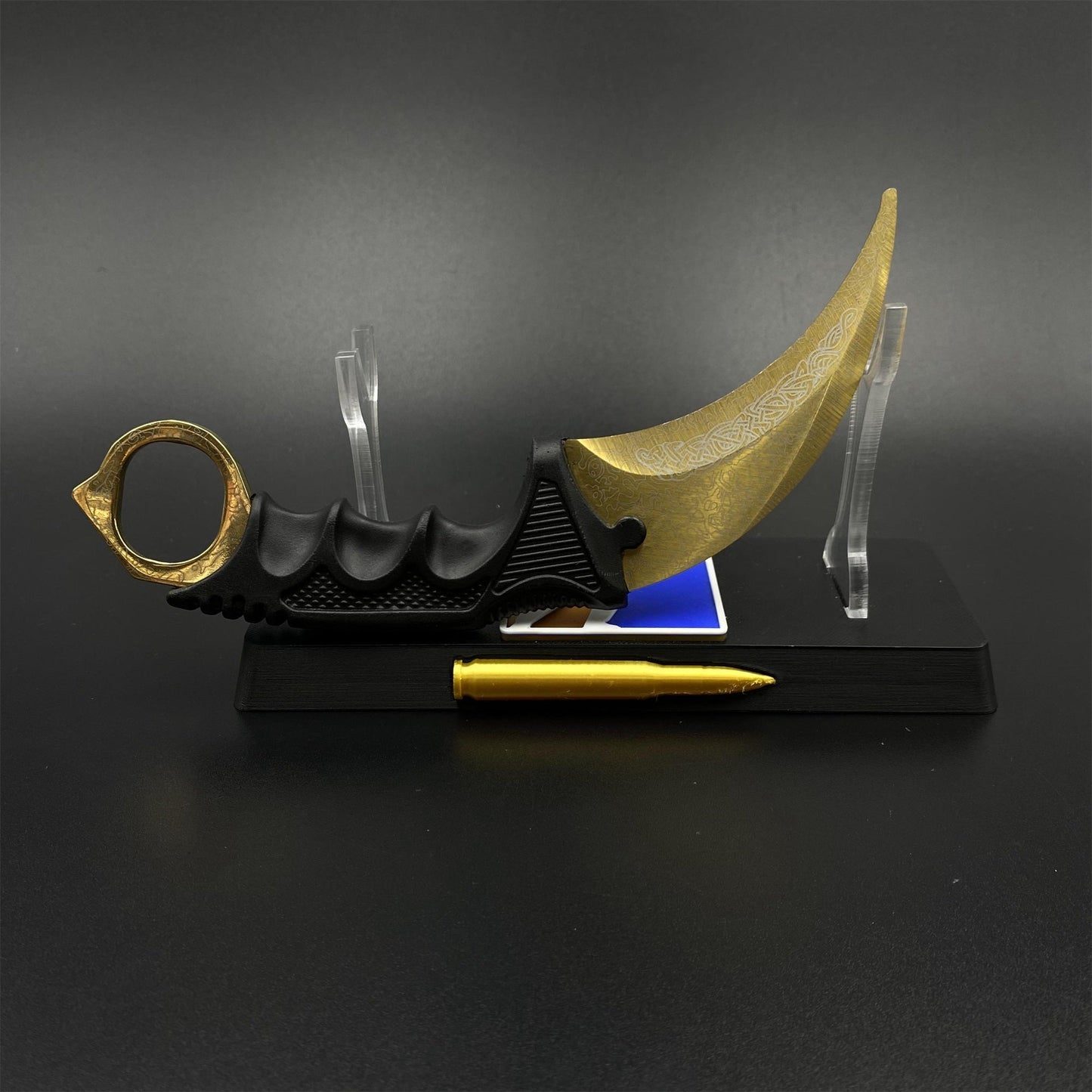CS2 Game Karambit Lore Skin Replica Dull Blade Trainer For Collection