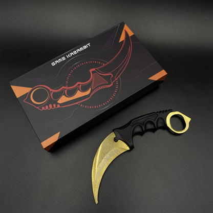 CS2 Game Karambit Lore Skin Replica Dull Blade Trainer For Collection