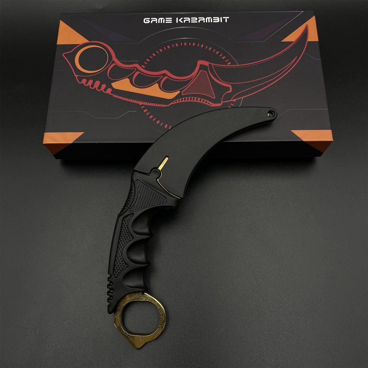 CS2 Game Karambit Lore Skin Replica Dull Blade Trainer For Collection