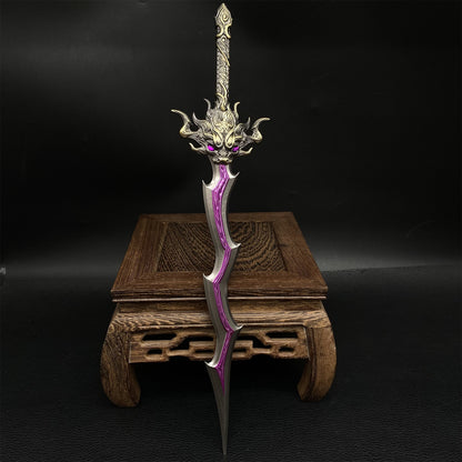 NB Game Candle Divine Decree Sword 11.4'' Metal Replica