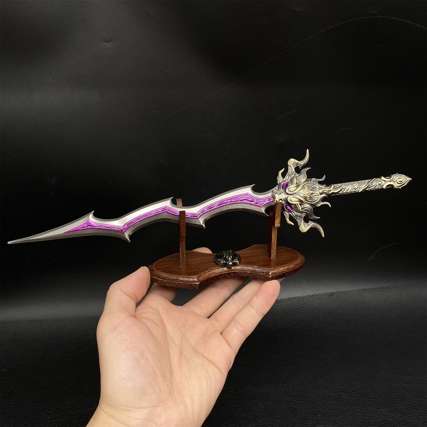 NB Game Candle Divine Decree Sword 11.4'' Metal Replica