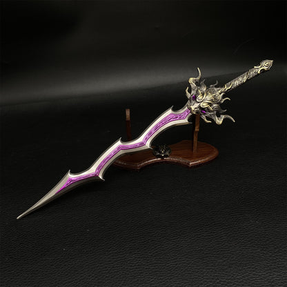 NB Game Candle Divine Decree Sword 11.4'' Metal Replica