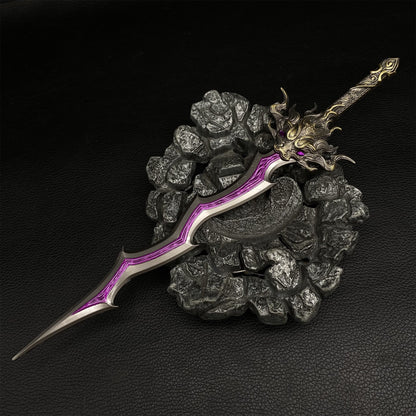 NB Game Candle Divine Decree Sword 11.4'' Metal Replica
