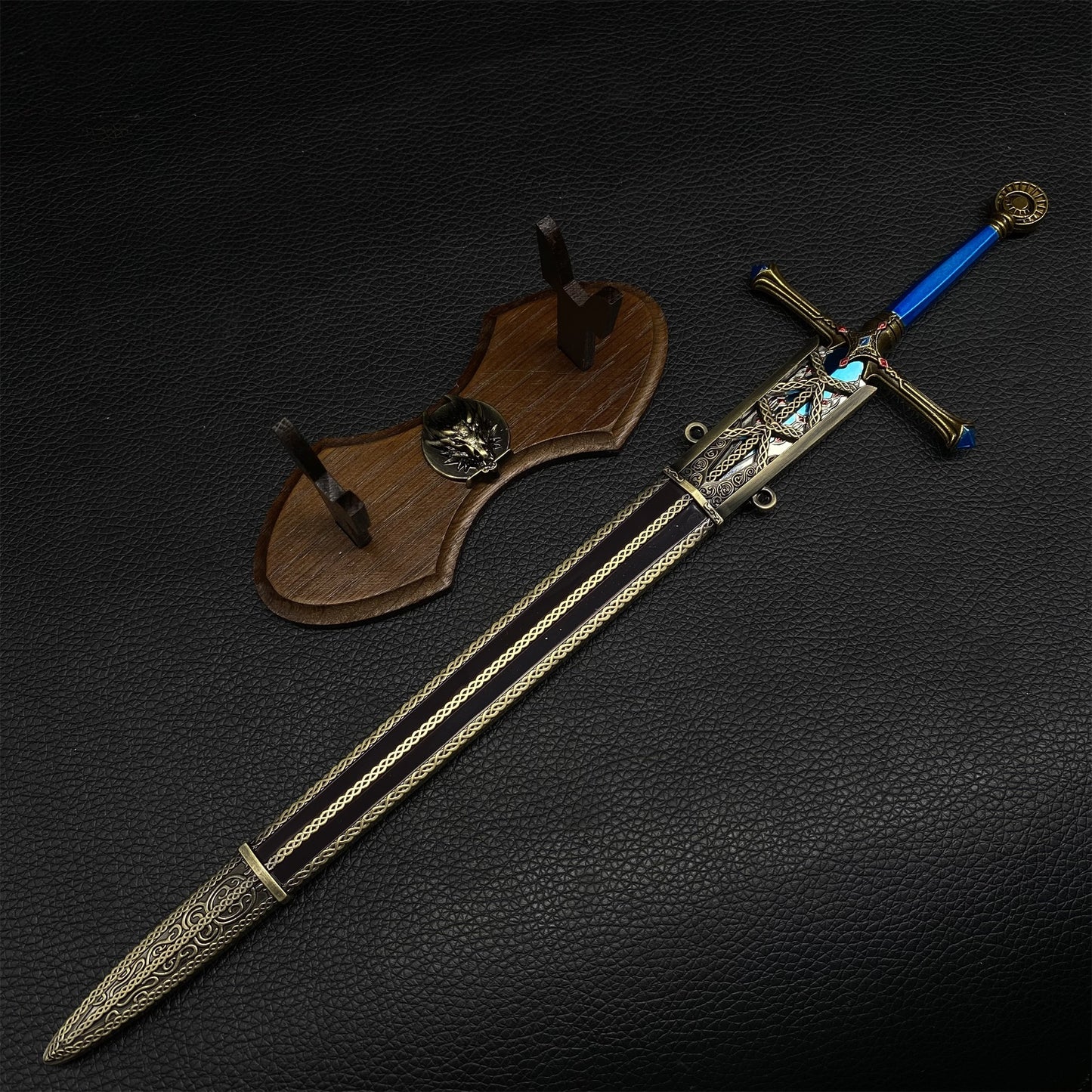 Carian Knight's Sword Metal Mini Art-Golden Plated