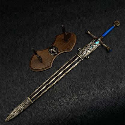 Carian Knight's Sword Metal Mini Art-Golden Plated