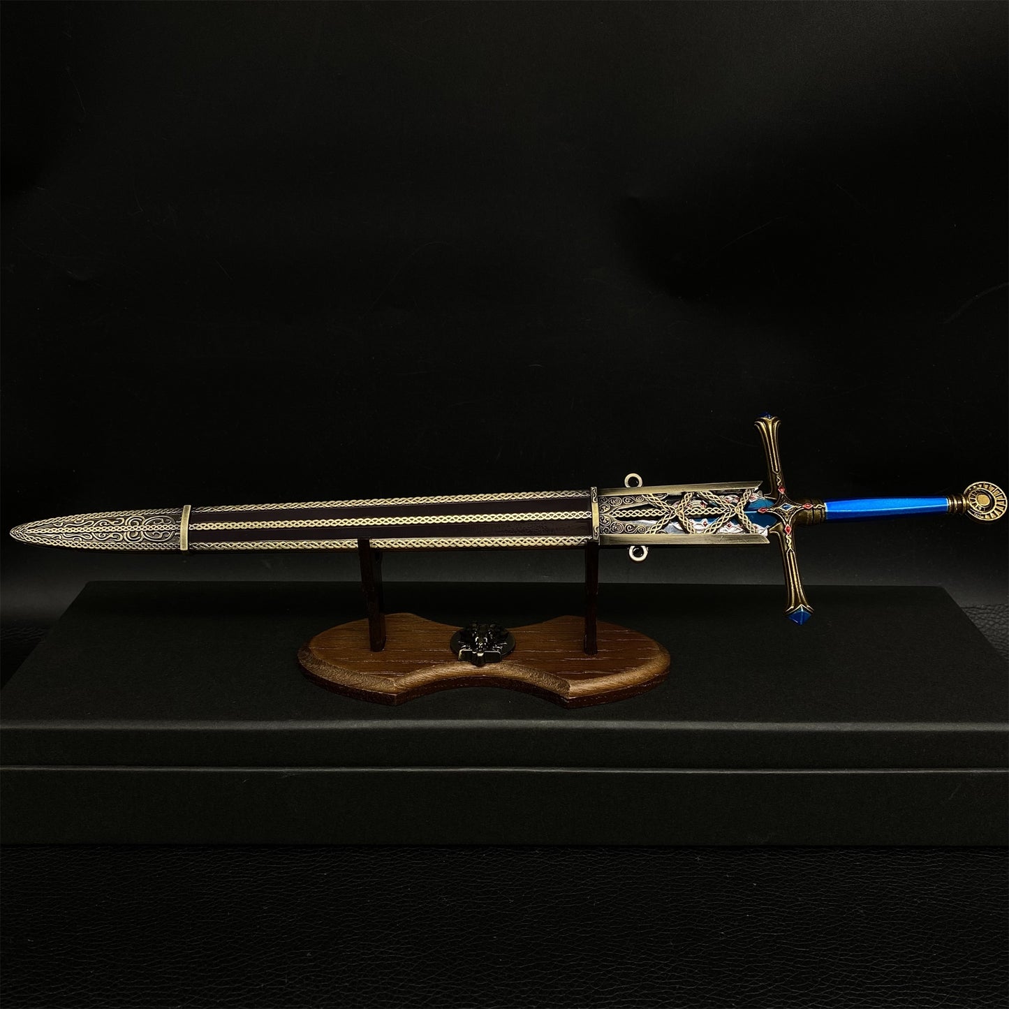 Carian Knight's Sword Metal Mini Art-Golden Plated