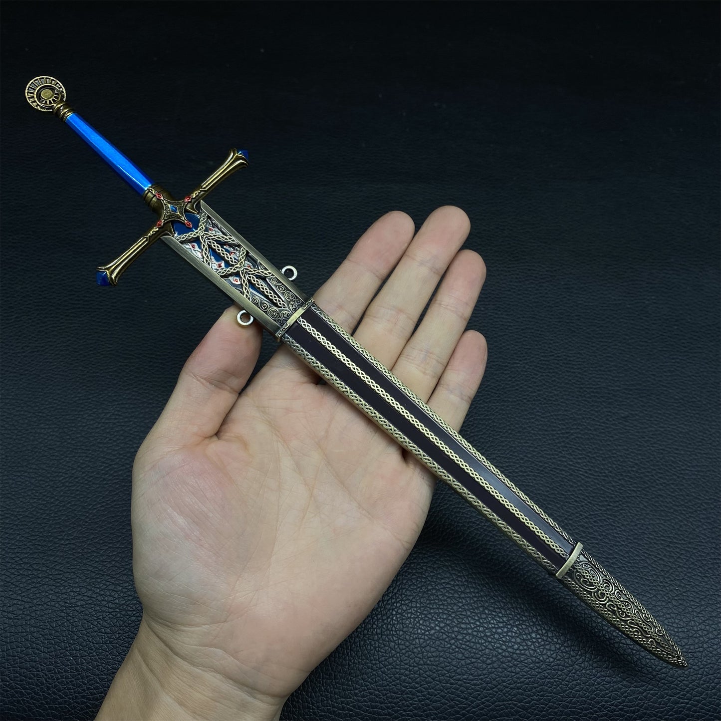 Carian Knight's Sword Metal Mini Art-Golden Plated