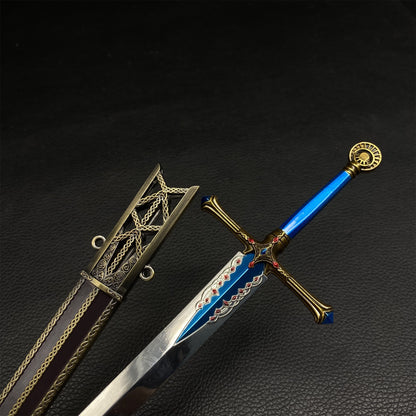 Carian Knight's Sword Metal Mini Art-Golden Plated