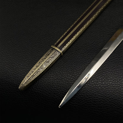 Carian Knight's Sword Metal Mini Art-Golden Plated
