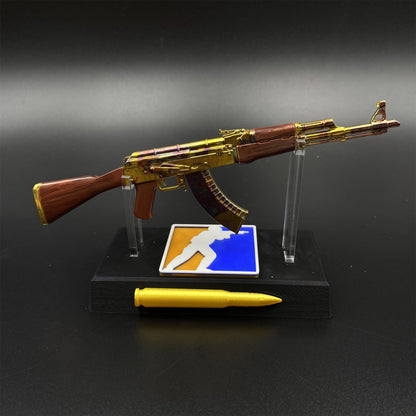 Hot Game CSGO AK‑47 Case Hardened Mini Metal Replica