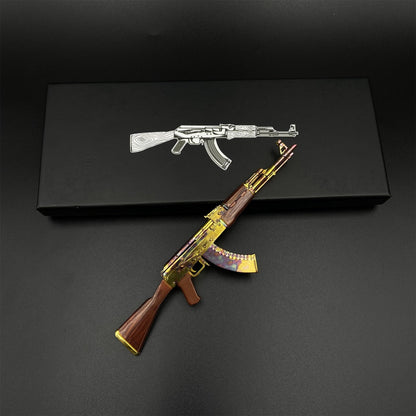 Hot Game CSGO AK‑47 Case Hardened Mini Metal Replica