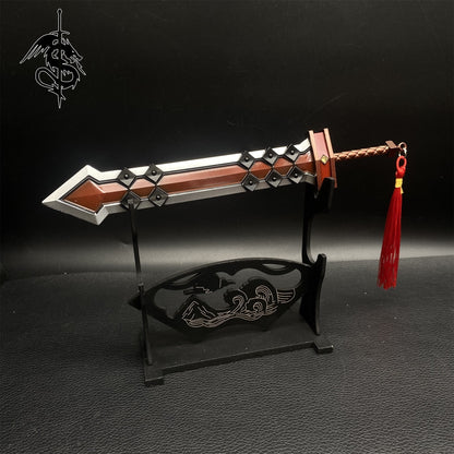 WOW Archimonde Catastrophe Cataclysmic Blade All Metal Mini Sword