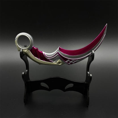 Valo Celadon Dragon Charm Karambit Replica For Display