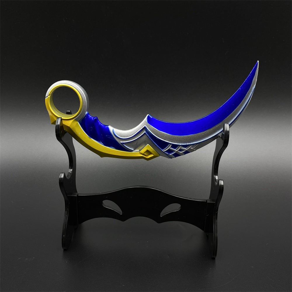 Valo Celadon Dragon Charm Karambit Replica For Display