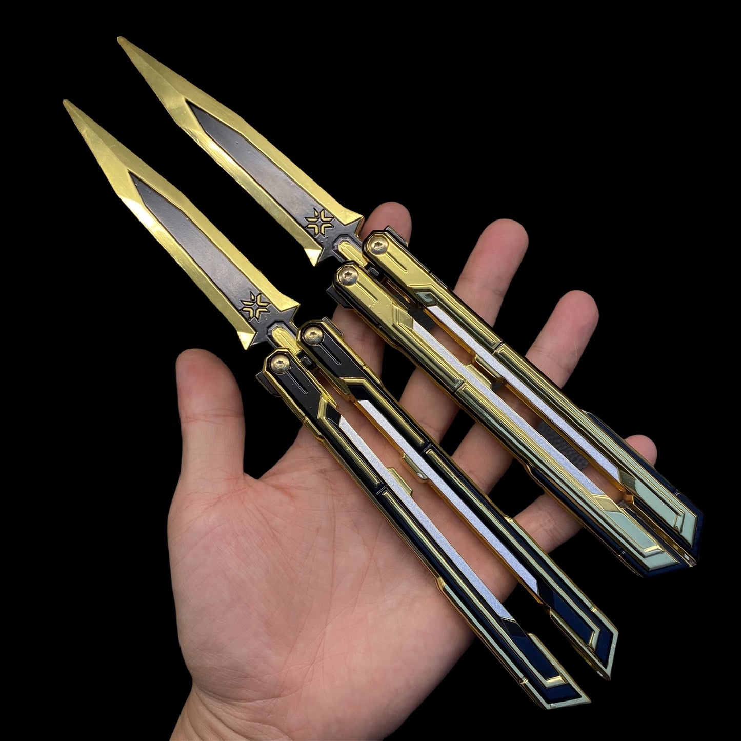 Champions 2025 Butterfly Knife Metal Replicas 2 In 1 Pack