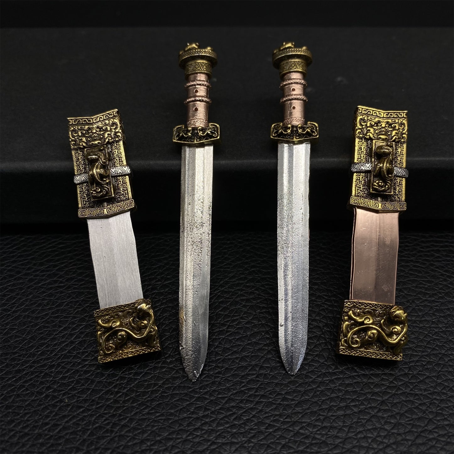 Chinese Chilong Swords Tiny Han Sword Replicas