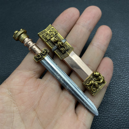 Chinese Chilong Swords Tiny Han Sword Replicas