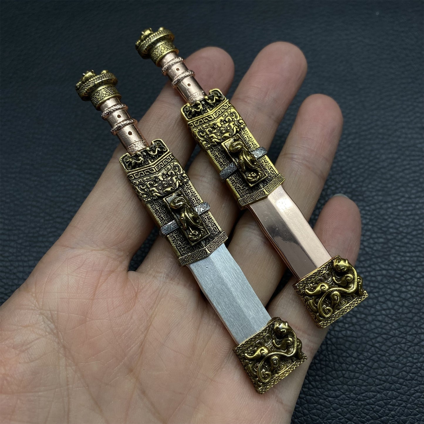 Chinese Chilong Swords Tiny Han Sword Replicas